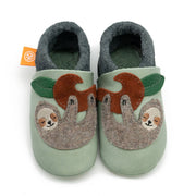 Barfußschuhe AMIGO Motiv Faultier: Mint / 28/29 Orangenkinder®      NATURKINDCHEN