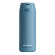 Thermo Kinder Trinkflasche Edelstahl - blau BEARFOOT      NATURKINDCHEN