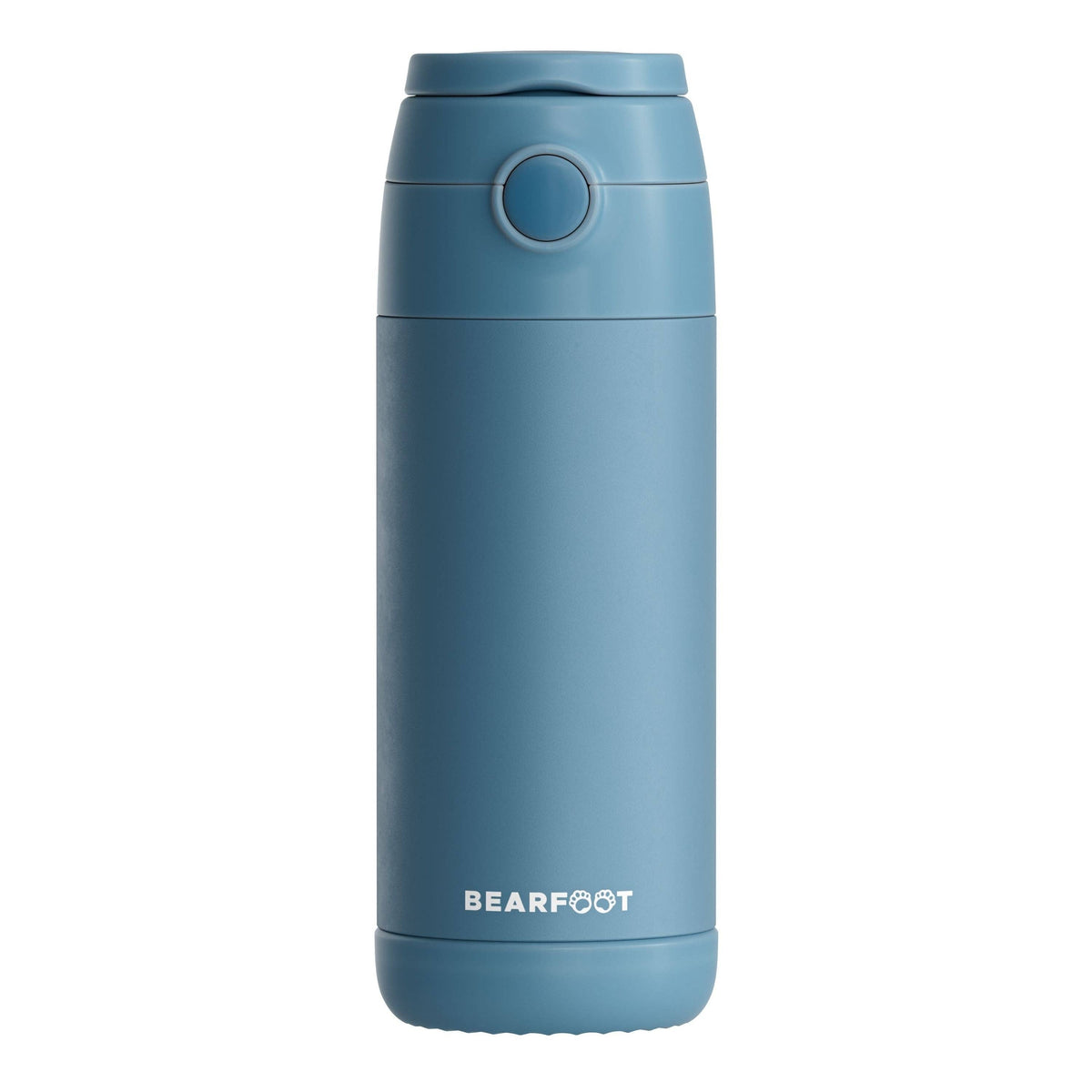 Thermo Kinder Trinkflasche Edelstahl - blau BEARFOOT      NATURKINDCHEN