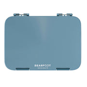 Brotdose Kinder mit Fächern, Lunchbox, Bento box - Blau BEARFOOT      NATURKINDCHEN