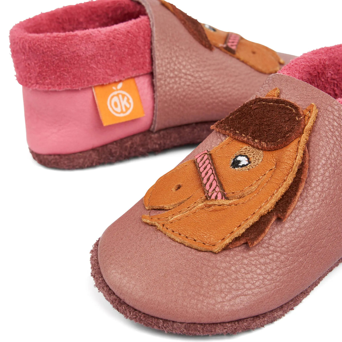 Kinder-Hausschuhe Paula das Pony: 20/21 Orangenkinder®      NATURKINDCHEN