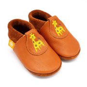 Kinder-Hausschuhe Poppie Giräffchen: 20/21 Orangenkinder®      NATURKINDCHEN