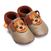 Kinder-Hausschuhe Waldi der Welpe: 20/21 Orangenkinder®      NATURKINDCHEN