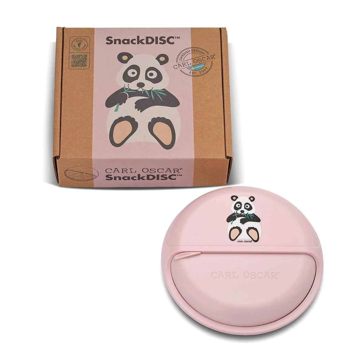 SnackDisc™ - Rosa-Panda Carl Oscar      NATURKINDCHEN