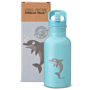 SteelIsh™ Trinkflasche 0,5 l Blau-Dolphin Carl Oscar      NATURKINDCHEN