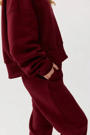 Oversize-Komfort-Hoodie - ROSA 5 Farben, 4 Größen QUALITÄT: Schwarz / M Ander      NATURKINDCHEN