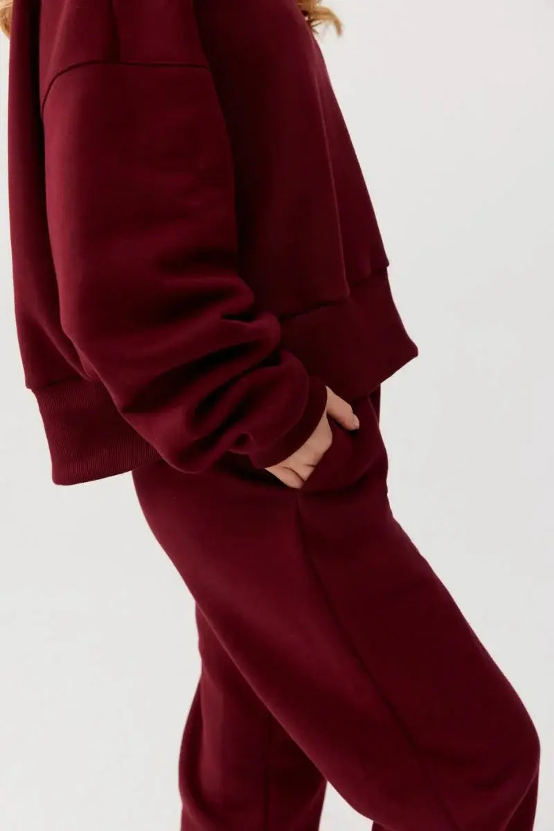 Oversize-Komfort-Hoodie - ROSA 5 Farben, 4 Größen QUALITÄT: Schwarz / M Ander      NATURKINDCHEN