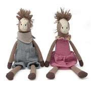 Stoffpuppe "Pferd Pauline" klein 20cm Mea-Living      NATURKINDCHEN