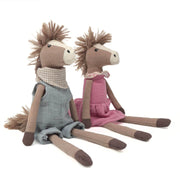 Stoffpuppe "Pferd Pauline" klein 20cm Mea-Living      NATURKINDCHEN