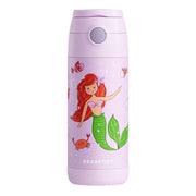 Thermo Kinder Trinkflasche Edelstahl - Meerjungfrau lila BEARFOOT      NATURKINDCHEN
