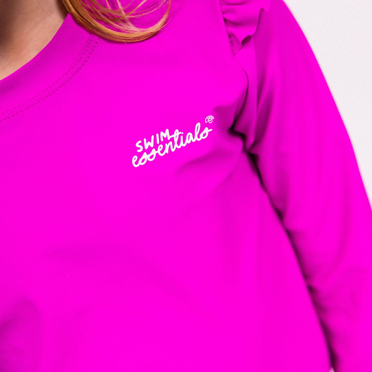 UV-Schwimm-T-Shirt, langärmlig – Lila – Wild Fuchsia: 110/116 Swim Essentials      NATURKINDCHEN