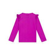 UV-Schwimm-T-Shirt, langärmlig – Lila – Wild Fuchsia: 110/116 Swim Essentials      NATURKINDCHEN