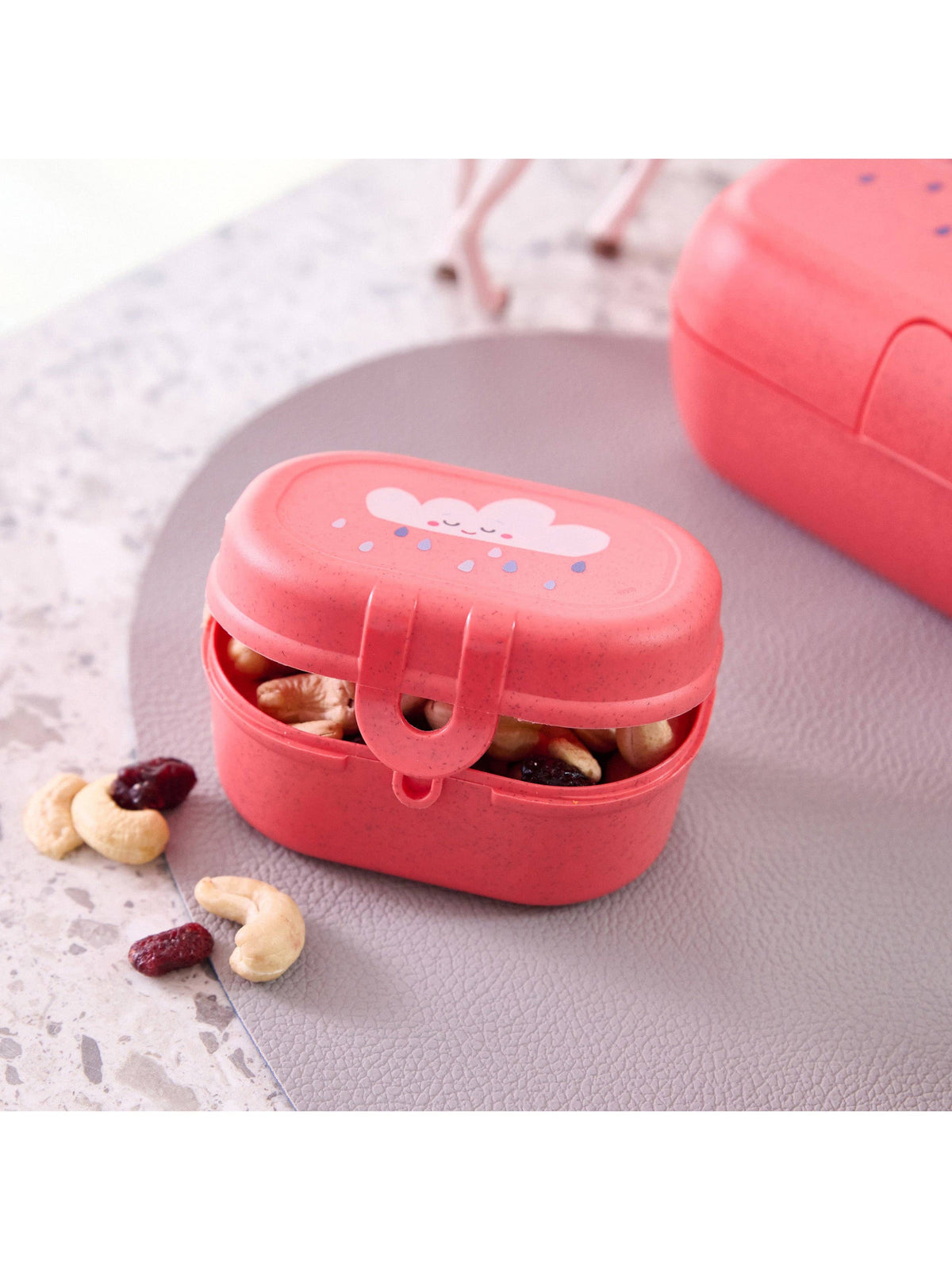 Snackbox PASCAL MINI DREAMS: Organic red dreams Koziol ideas for friends GmbH      NATURKINDCHEN