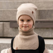 Dickie Halswärmer für Kinder aus Merino und Cashmere: Dunkelgrau / 3-10 Jahre menique      NATURKINDCHEN