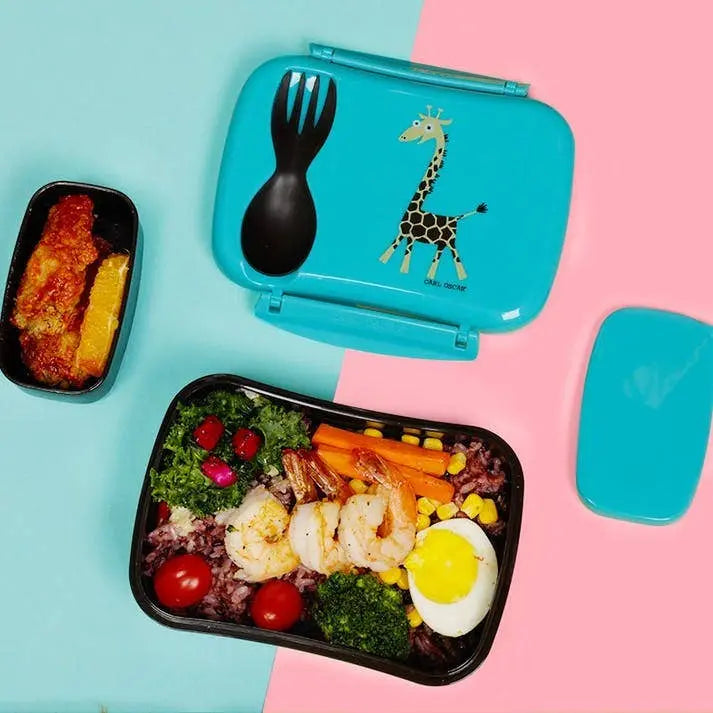 N'Ice Box Kids, Brotdose mit Kühlpack - Lime