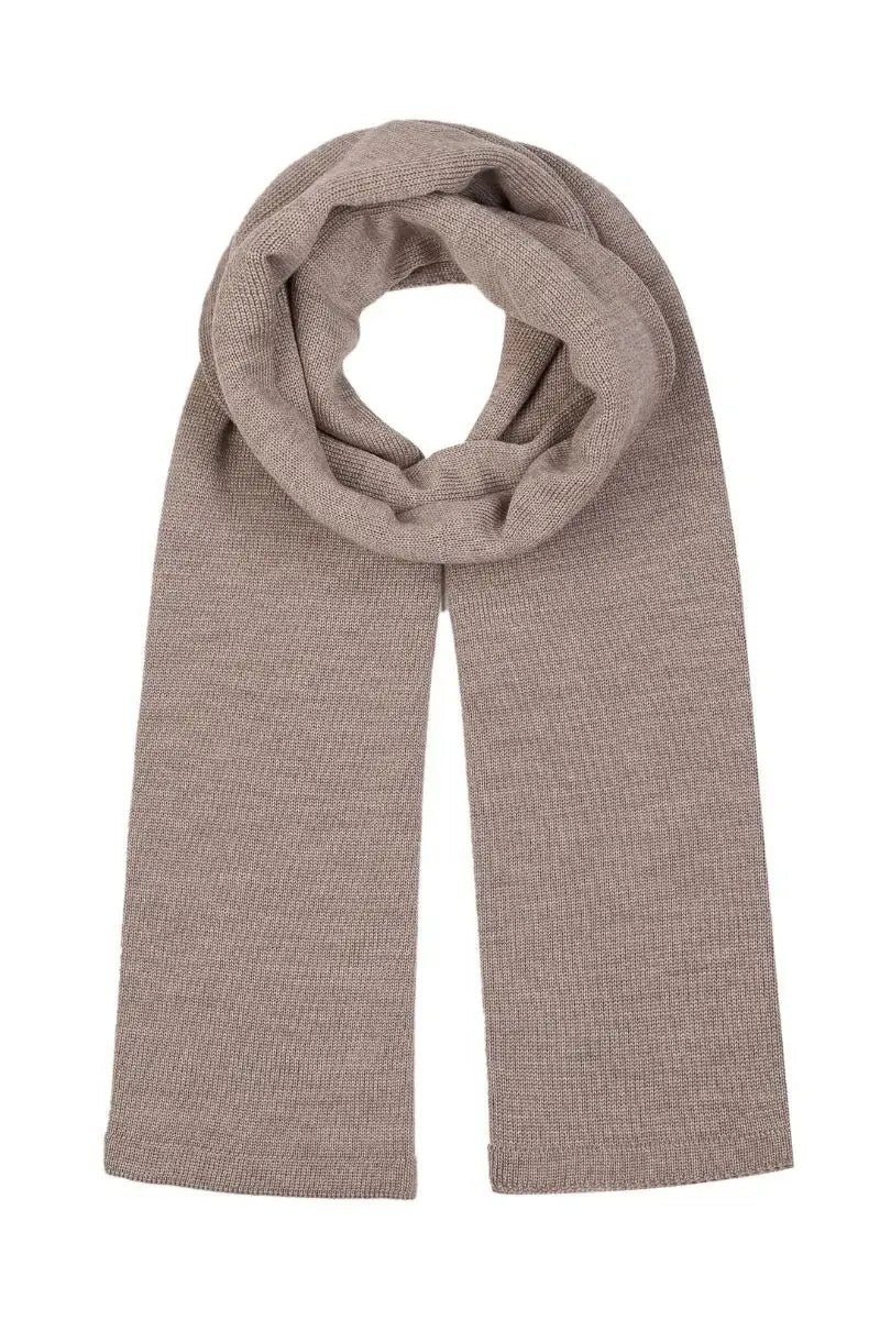 Schal Penelope 100% Merinowolle 170x60cm - 4 Farben!: Gebrochenes Ander      NATURKINDCHEN