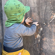 Body fels, Merinowolle & Seide (bio/GOTS): 74-80 Glückskind      NATURKINDCHEN