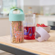 Snackpot / Trinkflasche BUDDY SNACK 0,5 REX: Organic green rex Koziol ideas for friends GmbH      NATURKINDCHEN