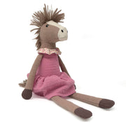 Stoffpuppe "Pferd Pauline" klein 20cm Mea-Living      NATURKINDCHEN