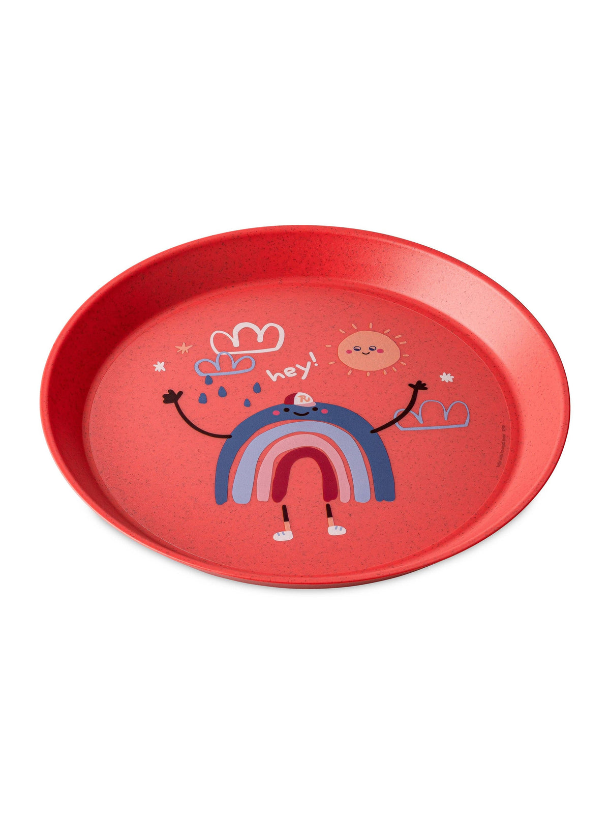 Kleiner Teller CONNECT PLATE DREAMS: Organic red dreams Koziol ideas for friends GmbH      NATURKINDCHEN