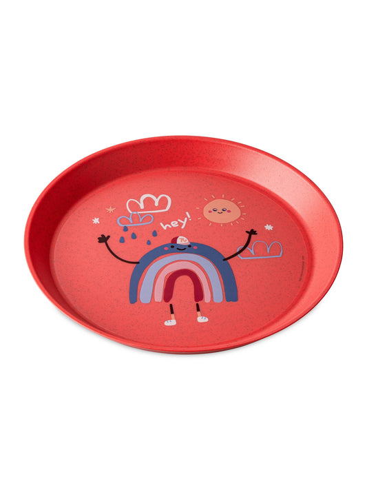Kleiner Teller CONNECT PLATE DREAMS: Organic red dreams Koziol ideas for friends GmbH      NATURKINDCHEN