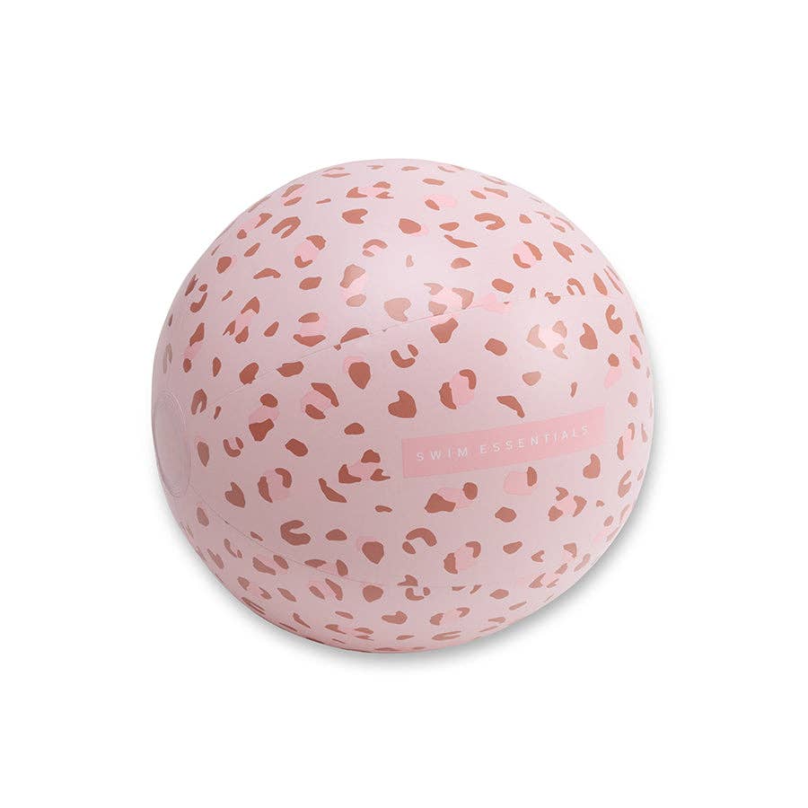 Strandball - Altrosa - Leopard Swim Essentials      NATURKINDCHEN