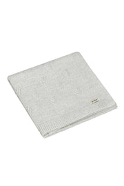 Decke DIEGO aus 100% MERINOWOLLE Hergestellt in Polen: Puder rosa / 75x100 cm Ander      NATURKINDCHEN