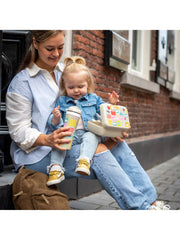 Lunchbox m. Trennschale CANDY L PEPPA PIG: Organic sand Koziol ideas for friends GmbH      NATURKINDCHEN