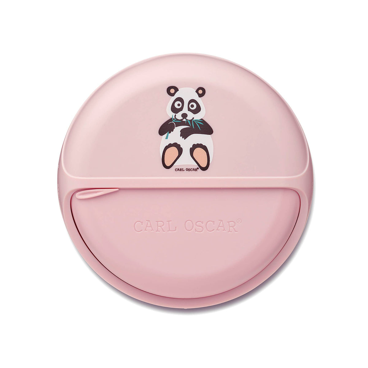 MiniDISC™ Pink Panda – praktischer Snackspender zum Drehen Carl Oscar      NATURKINDCHEN