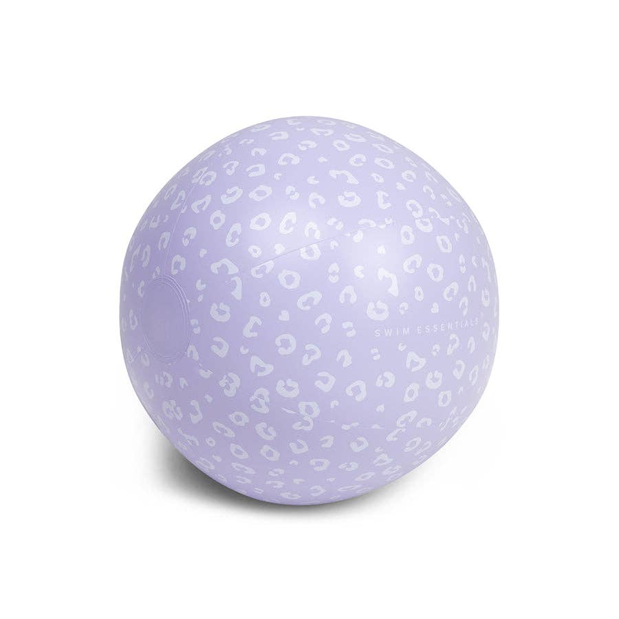 Strandball - Lila - Leopard Swim Essentials      NATURKINDCHEN