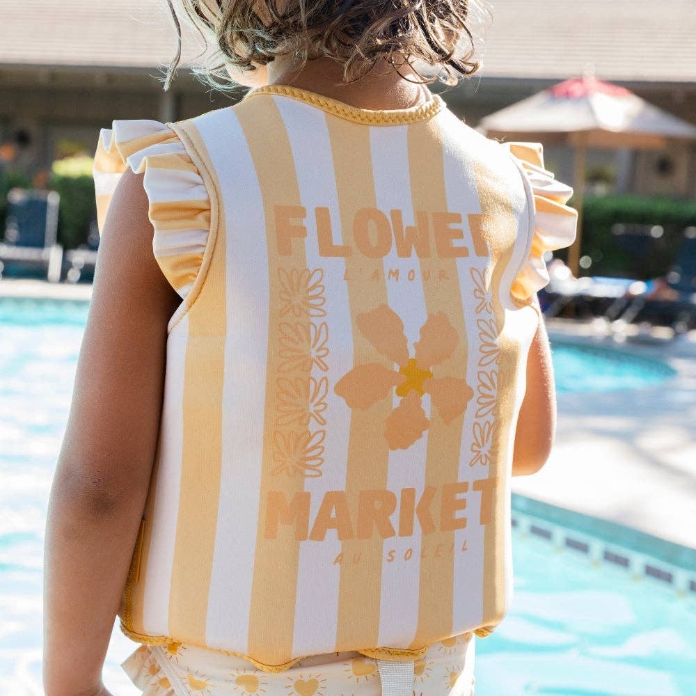 Schwimmweste - Gelb - Blumenmarkt: 2 /3 Jahre Swim Essentials      NATURKINDCHEN
