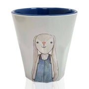 Melamin Becher blau "Hase Hugo" Mea-Living      NATURKINDCHEN