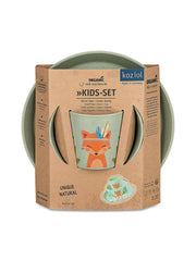 Kindergeschirr-Set CONNECT HARRY: Organic green Koziol ideas for friends GmbH      NATURKINDCHEN