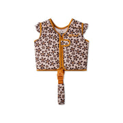 Schwimmweste - Orange - Wildblume: 2/3 Years Swim Essentials      NATURKINDCHEN