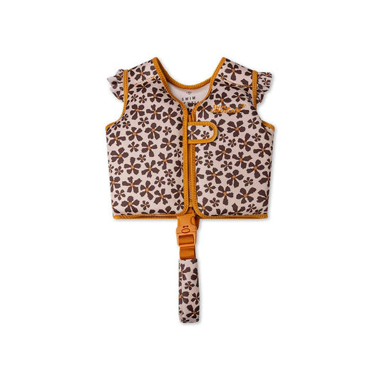 Schwimmweste - Orange - Wildblume: 1/2 Years Swim Essentials      NATURKINDCHEN