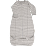 Schlafsack Bambus Classic Grau/Weiß: 74/80 Geggamoja      NATURKINDCHEN