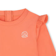 UV-Schwimm-T-Shirt Langarm - Rosa - Shell Tastic: 134/140 Swim Essentials      NATURKINDCHEN