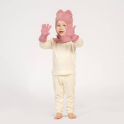 Strickhandschuhe aus Merinowolle für Kinder: Dunkelblau / 1-3J menique      NATURKINDCHEN