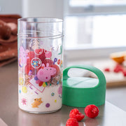 Snackpot / Trinkflasche BUDDY SNACK 0,5 PEPPA PIG POP: Organic spring green Koziol ideas for friends GmbH      NATURKINDCHEN