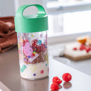 Snackpot / Trinkflasche BUDDY SNACK 0,5 PEPPA PIG POP: Organic spring green Koziol ideas for friends GmbH      NATURKINDCHEN