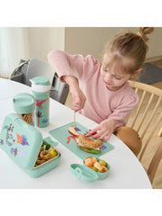 Lunchbox m. Trennschale CANDY L REX: Organic green rex Koziol ideas for friends GmbH      NATURKINDCHEN
