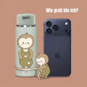 TINY Thermo Kinder Trinkflasche Edelstahl - Eule BEARFOOT      NATURKINDCHEN