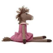 Stoffpuppe "Pferd Pauline" klein 20cm Mea-Living      NATURKINDCHEN