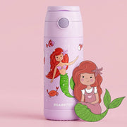 Thermo Kinder Trinkflasche Edelstahl - Meerjungfrau lila BEARFOOT      NATURKINDCHEN